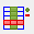 Insert or delete columns and rows icon