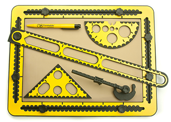 TactiPad with drawing tools