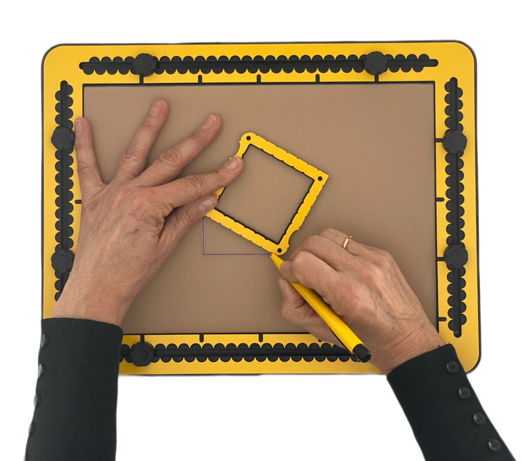 Completing the 1/2/sqrt5 triangle by connecting the first two sides with the diagonal third side.