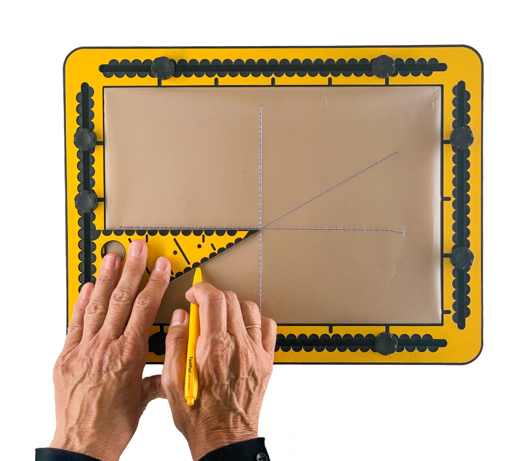 The 30Triangle is used to crate a 3D coordinate system.
